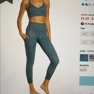 Zella Live In High Waist Leggings